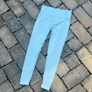 Gym Shark leggings mint/gray xsmall